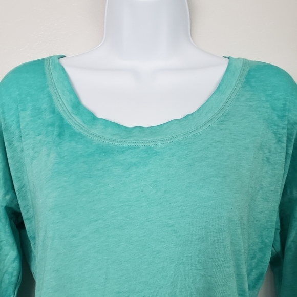 Maurices Active Turquoise Blue Long Sleeve Shirt S - Picture 2 of 7
